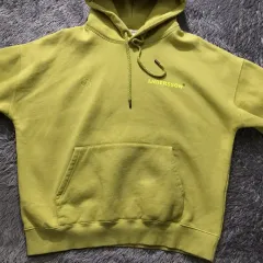 L (実 XL) ユニセックス @ アンダースンベル ジッパーポケット 起毛 フード付きTシャツのサムネイル