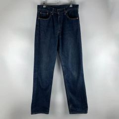 濃紺 OKURA オクラ 聖林公司 セルビッジ デニムパンツ 35サイズ 日本製 