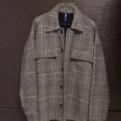 CHECK 起毛ジャケット