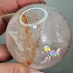 天然石】ピンク アゼツライト スフィア 大玉50ミリ - メルカリ