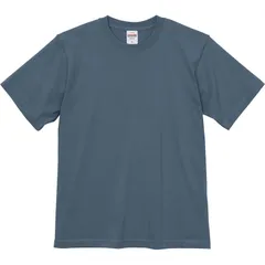 ユナイテッドアスレ UNITEDATHLE  6.2オンス プレミアム Tシャツ カジュアル Ｔシャツ 半袖Ｔシャツ （594201cx-934）、ヘイジーネイビー