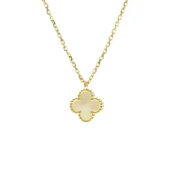 ヴァン・クリーフ＆アーペル(Van Cleef & Arpels) スウィートアルハンブラ K18イエローゴールド(K18YG) マザーオブパール メンズ,レディース ファッション ペンダントネックレス (ゴールド)のサムネイル
