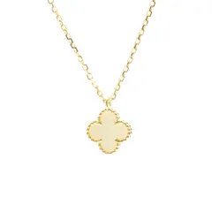 ヴァン・クリーフ＆アーペル(Van Cleef & Arpels) スウィートアルハンブラ K18イエローゴールド(K18YG) マザーオブパール メンズ,レディース ファッション ペンダントネックレス (ゴールド)のサムネイル