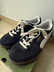 PUMA パレルモ スエード スニーカー ダークグレー 26.0cm 4 - メルカリ