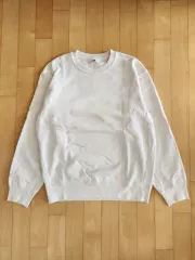 UNIQLO ユニクロ スウェットシャツ (オフホワイト/M サイズ)
