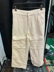 ザラ コットン 綿 パンツ 新品