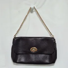 COACH チェーン ショルダーバッグ バーガンディ 0820