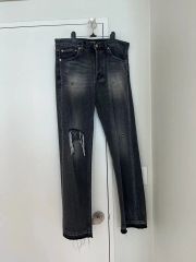 廃盤】ラルフローレン リメイク加工 クラッシュデニム 黒 29 美品 