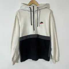 XXL ナイキ ハーフジップ フードTシャツ