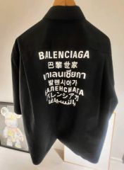 BALENCIAGA 七国语言ロゴ 半袖シャツ 40 - メルカリ