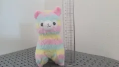アルパカソ アルパカ ぬいぐるみ (正規品) レインボー