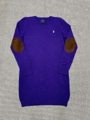 POLO RALPH LAUREN（ポロラルフローレン）エルボパッチ ニット ONE PIECE（ワンピース）（未使用）