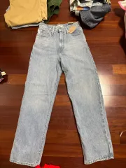 リーバイス 新品 タグ付 24 デニム バギー
