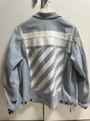 オフホワイト 正規品 18ss テンペラチャー デニム ジャケットのサムネイル