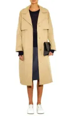 Acne Studios アクネストゥディオズ ベージュ トレンチコート 95のサムネイル