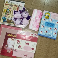 まとめ売り)レトロキティーメモ帳/便箋/キティストラップ