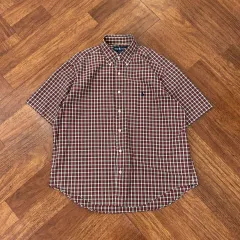 XL 2XL ポロラルフローレン CHECK 半袖 シャツ