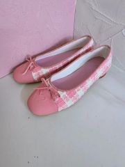 美品✨プラダ フラットシューズ 編み込み レザー ドレス 黒 23cm相当 