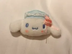 シナモロール フリル ヘア クリップ 白 フリルシリーズ