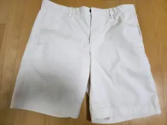 セオリー メンズ コットン ハーフパンツ アイボリーのサムネイル