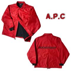 90s A.P.C. ROCKSTEADY コーチジャケット2アーカイブ超希少 - メルカリ