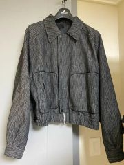 90s東京ペパーミント ロカビリージャケットドリズラー size F カスリ 