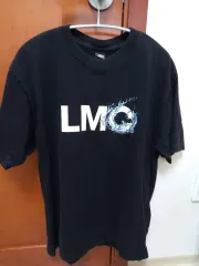 LMC ブラック 半袖 Tシャツ ウォーター グラフィック mのサムネイル