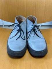 デッドストック】VISVIM モカシンブーツ 8 水色 ビブラム スエード