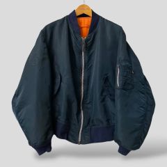 ALPHA 90s USA製 MA-1 フライトジャケット ネイビー XL - メルカリ