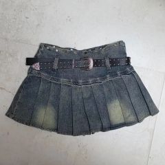 七夕SALE⭐︎7/7まで値下げ⭐︎【激レア】サイドリング　デニムスカート 七夕SALE⭐︎7/7まで値下げ⭐︎【激レア】サイドリング デニムスカート
