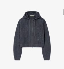 ＊うーたん＊ ohotoro zipper hoodie knit ohotoro zipper hoodie knit - メルカリ