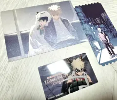 僕のヒーローアカデミア 僕のヒーローアカデミア ヒロアカ 爆豪 展示会 特典 グッズ はがき