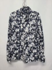 WACKO MARIA レーヨン 長袖シャツ 総柄 M - メルカリ