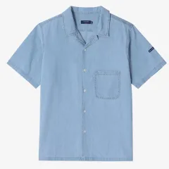 SAINT JAMES セントジェームス 반필 데님 셔츠(L)(新品)のサムネイル