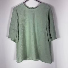 美品 23区 五分袖カットソー ライトグリーン サイズ40 リネン - メルカリ