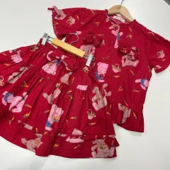 130 (140可能) 日本 ヴィンテージ うさぎ スカート セット