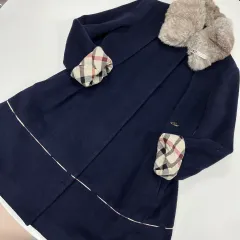 150 DAKS キッズ ファー カラ コートのサムネイル
