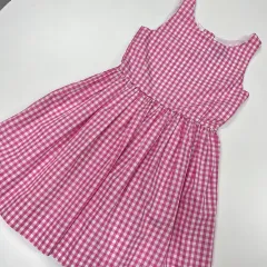 10t 150 ラルフローレン Polo Kids(ポロキッズ) ピンク CHECK ONE PIECE