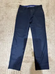 バナナリパブリック コットン パンツ ネイビー 30