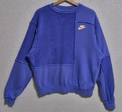 実寸 L (100) NIKE パープル スウェットシャツ スウェット