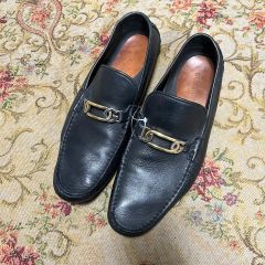COACH LNDN LTHR DRVR ローファー ブラック 8W - メルカリ