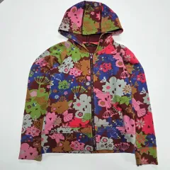 128 オイリリー キッズ 女の子 フラワー ジップアップのサムネイル