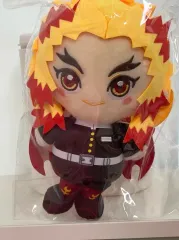 鬼滅の刃 煉獄杏寿郎 ぬいぐるみ キーホルダー 15cm (未開封)