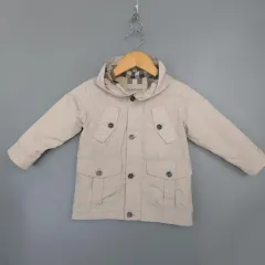 キッズ バーバリー BURBERRY CHECK ライニング フード ジャケット 2Y (86cm)のサムネイル