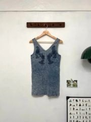 paloma wool 猫プリントタンクトップ 青 - メルカリ
