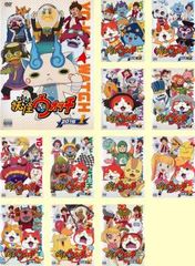 요괴 워치 2016(12장 세트) 제95화~제141화 최종[전권 세트 애니메이션 중고 DVD]렌탈 떨어짐