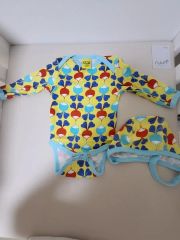 DUNS SWEDEN 半袖 ロンパース ボンネット セット - メルカリ