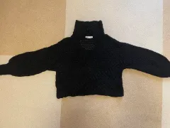 ZARA オーバーサイズ ケーブル編み セーター (S)
