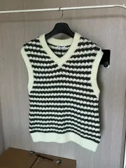 ZARA ストライプ ニット ベスト