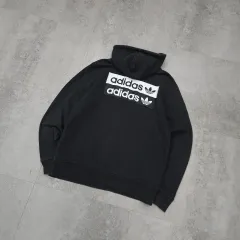 アディダス ビックロゴ フード Tシャツ